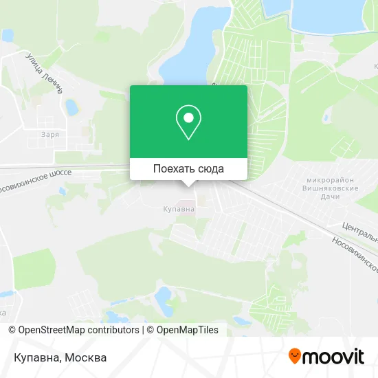 Карта Купавна