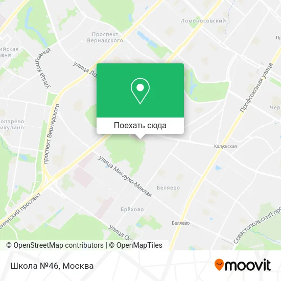 Карта Школа №46