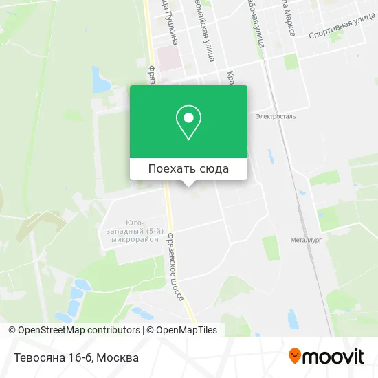 Карта Тевосяна 16-б