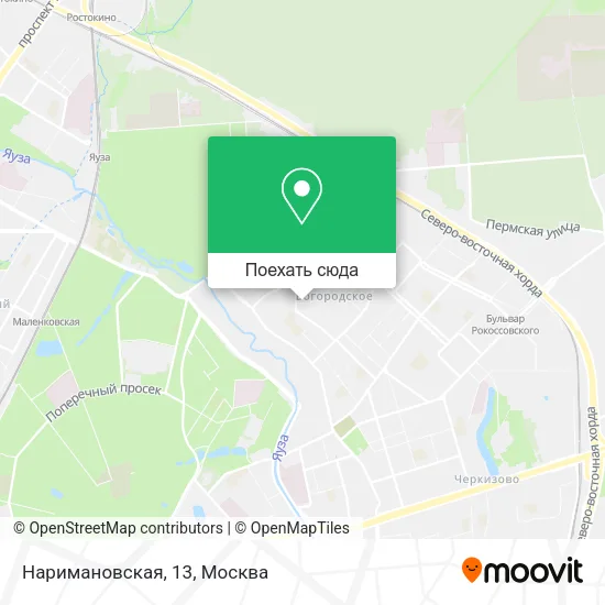 Карта Наримановская, 13