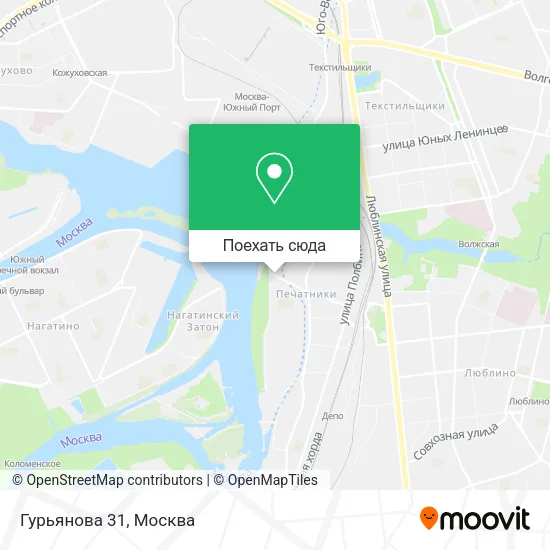 Карта Гурьянова 31