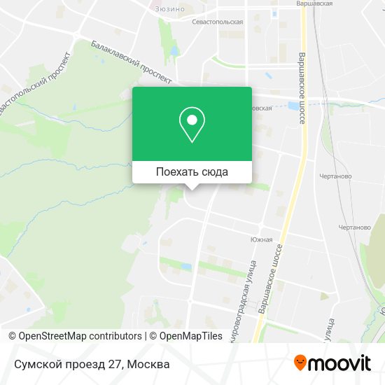 Карта Cумской проезд 27