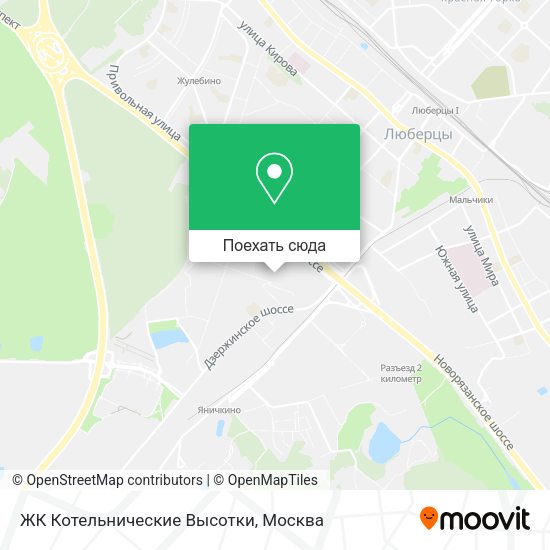 Карта ЖК Котельнические Высотки