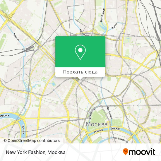 Карта New York Fashion