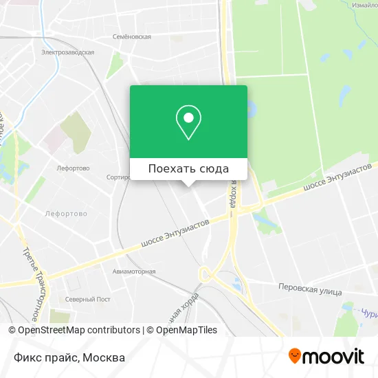 Карта Фикс прайс