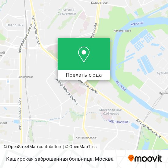 Москворечье сабурово карта