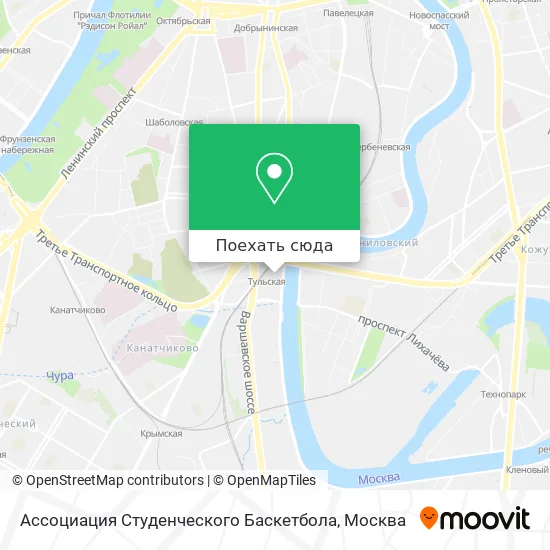 Карта Ассоциация Студенческого Баскетбола