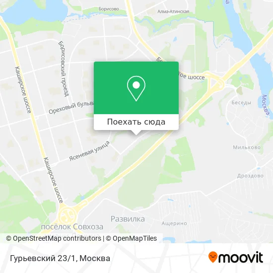 Карта Гурьевский 23/1