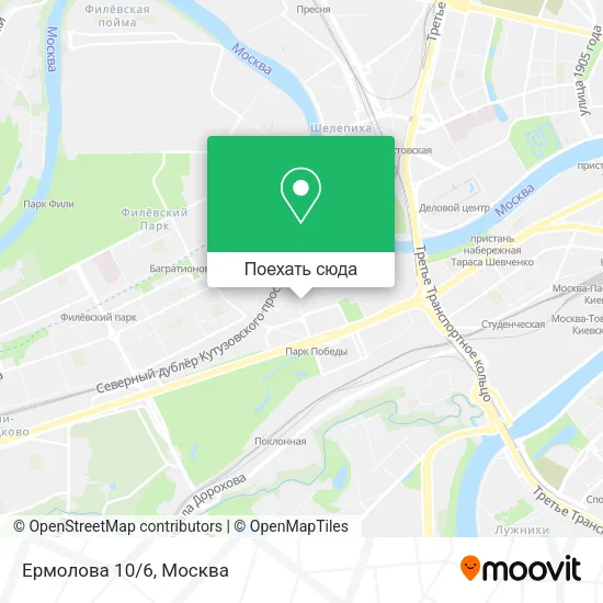 Карта Ермолова 10/6