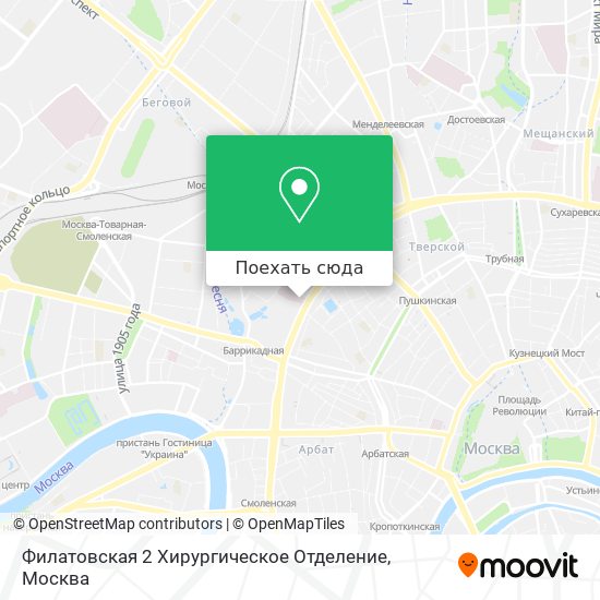 Карта Филатовская 2 Хирургическое Отделение