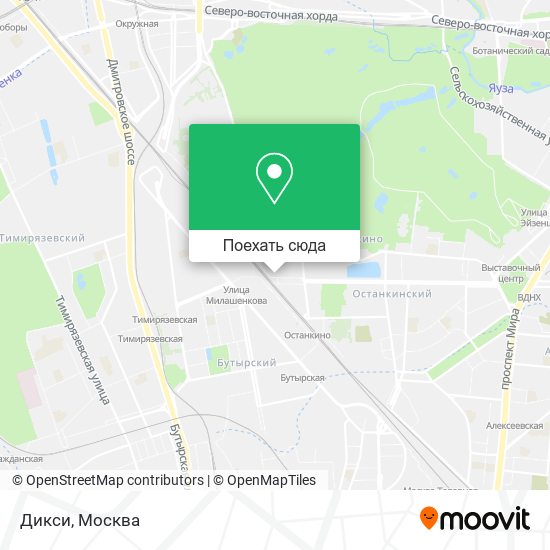 Карта Дикси