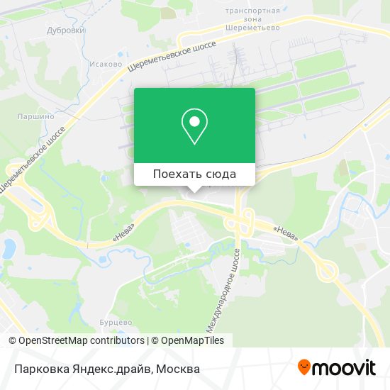 Карта Парковка Яндекс.драйв