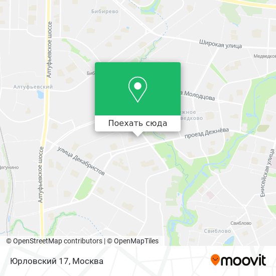 Карта Юрловский 17