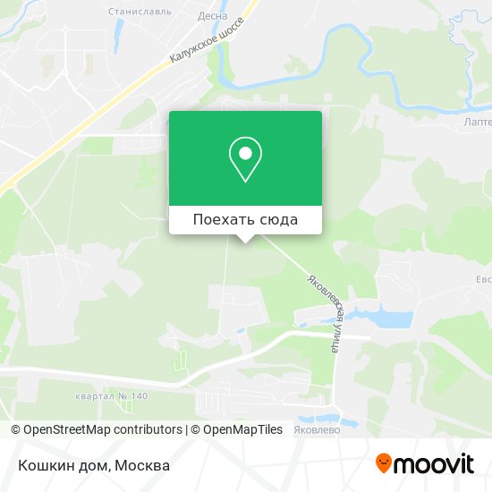 Карта Кошкин дом