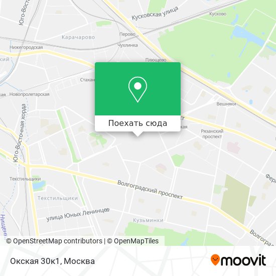Карта Окская 30к1