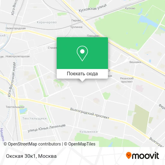 Карта Окская 30к1
