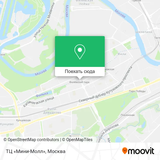 Карта ТЦ «Мини-Молл»