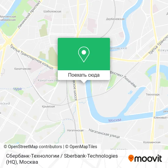 Карта Сбербанк-Технологии / Sberbank-Technologies (HQ)