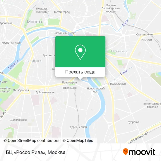 Карта БЦ «Россо Рива»