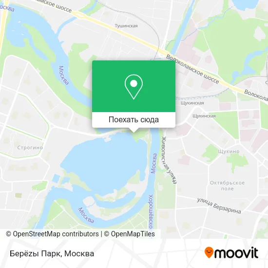 Карта Берёzы Парк