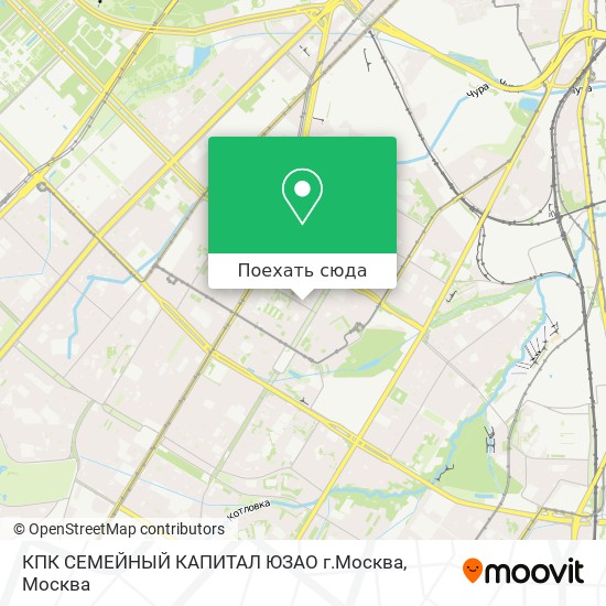 Карта КПК СЕМЕЙНЫЙ КАПИТАЛ ЮЗАО г.Москва