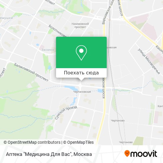 Карта Аптека "Медицина Для Вас"
