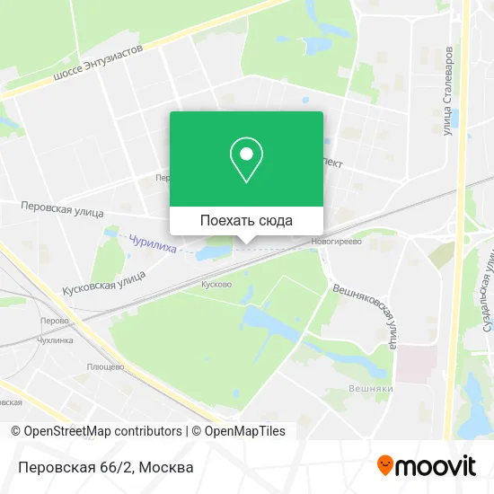 Карта Перовская 66/2