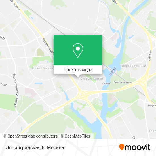 Карта Ленинградская 8