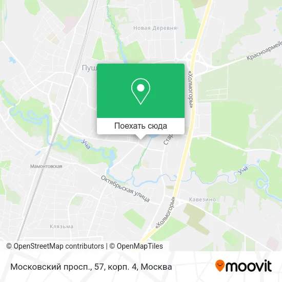 Карта Московский просп., 57, корп. 4