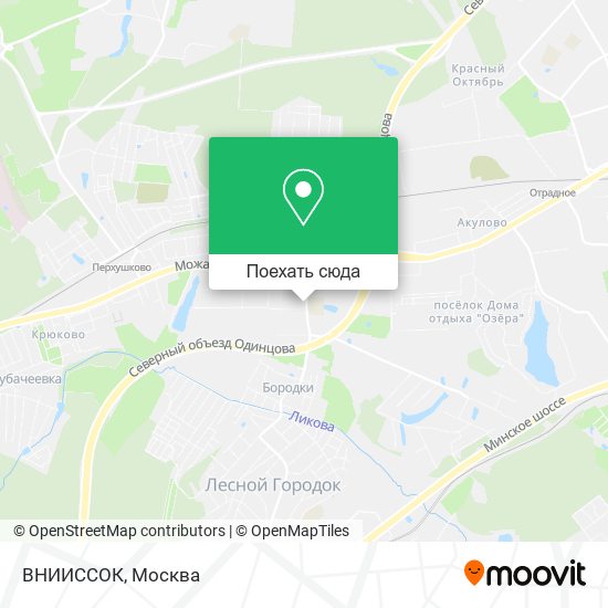 Карта ВНИИССОК