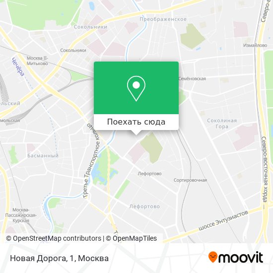 Карта Новая Дорога, 1