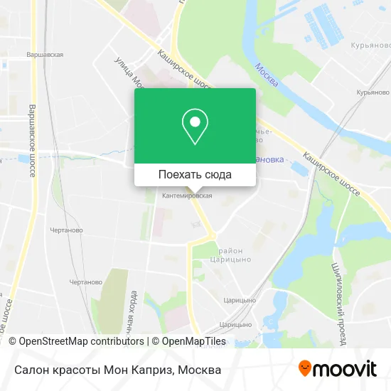 Карта Салон красоты Мон Каприз