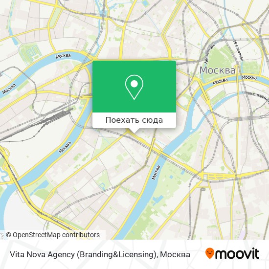 Карта Vita Nova Agency (Branding&Licensing)