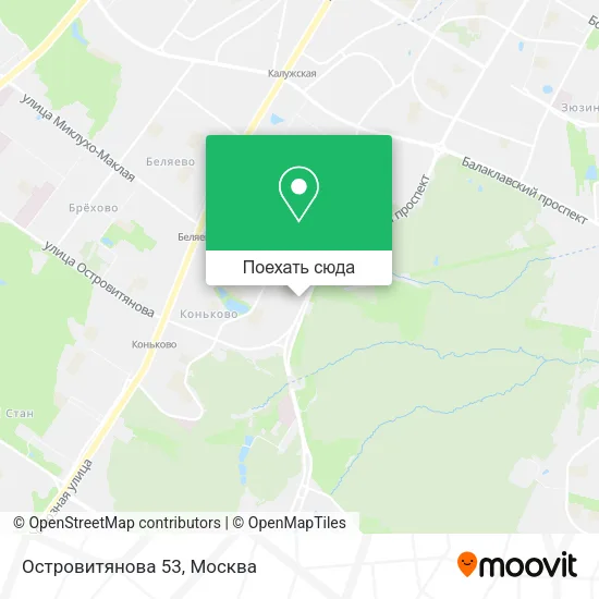 Карта Островитянова 53
