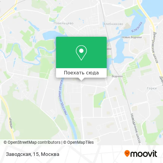 Карта Заводская, 15