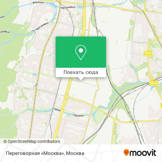 Карта Переговорная «Москва»