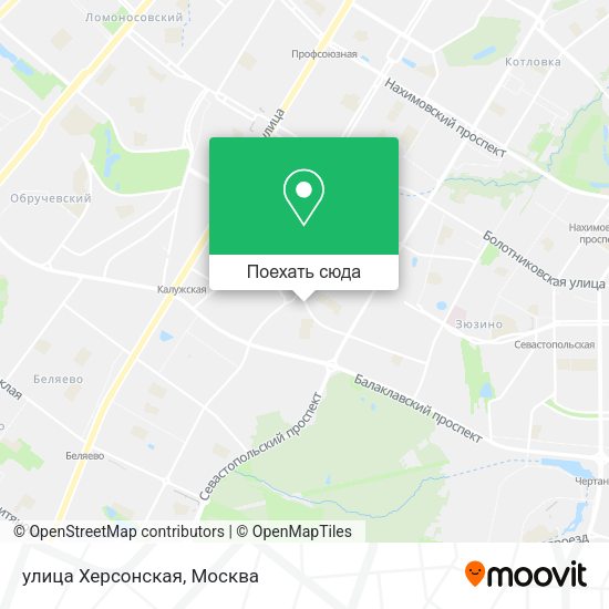 Карта улица Херсонская