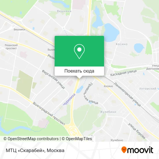 Карта МТЦ «Скарабей»