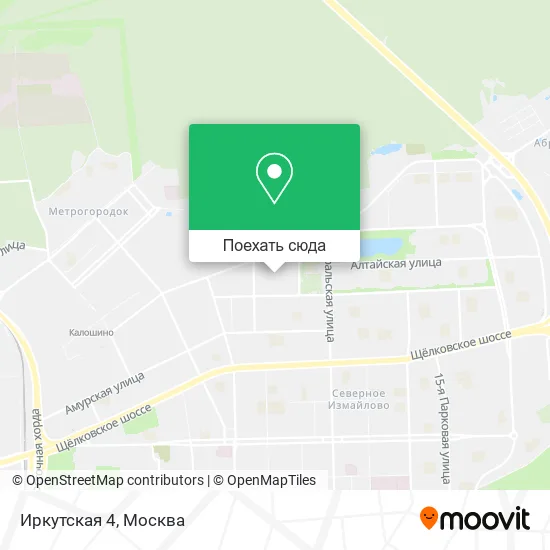 Карта Иркутская 4