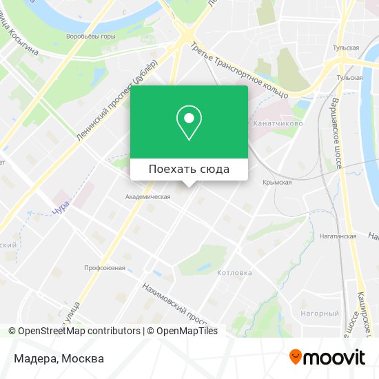 Карта Мадера