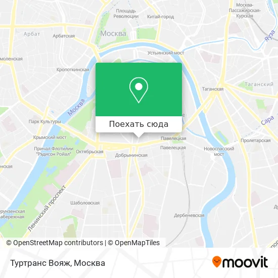 Карта Туртранс Вояж