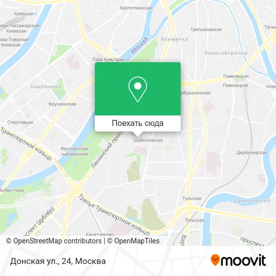 Карта Донская ул., 24