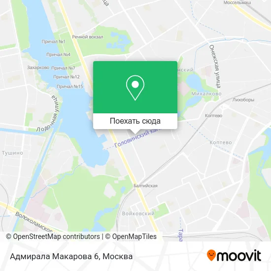 Карта Адмирала Макарова 6