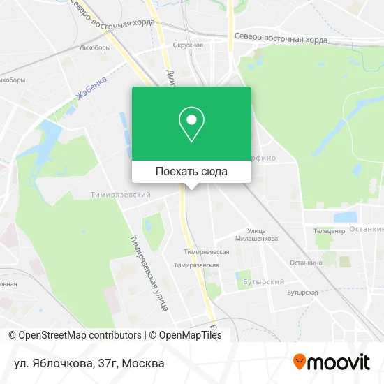 Карта ул. Яблочкова, 37г