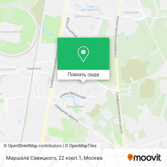 Карта Маршала Савицкого, 22 корп.1