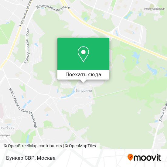Карта Бункер СВР