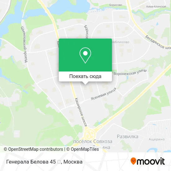 Карта Генерала Белова 45 🏡
