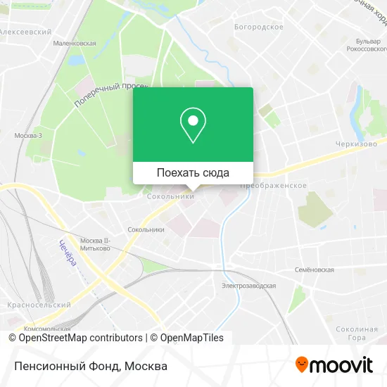 Карта Пенсионный Фонд