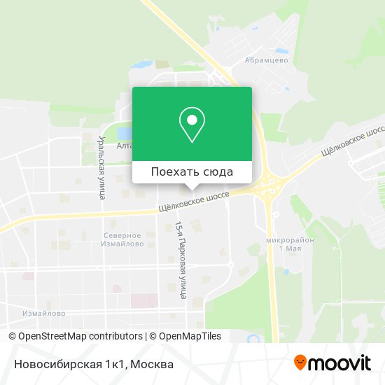 Карта Новосибирская 1к1