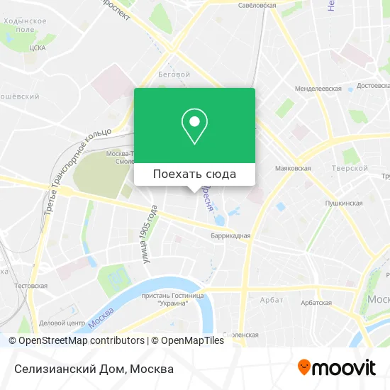 Карта Селизианский Дом